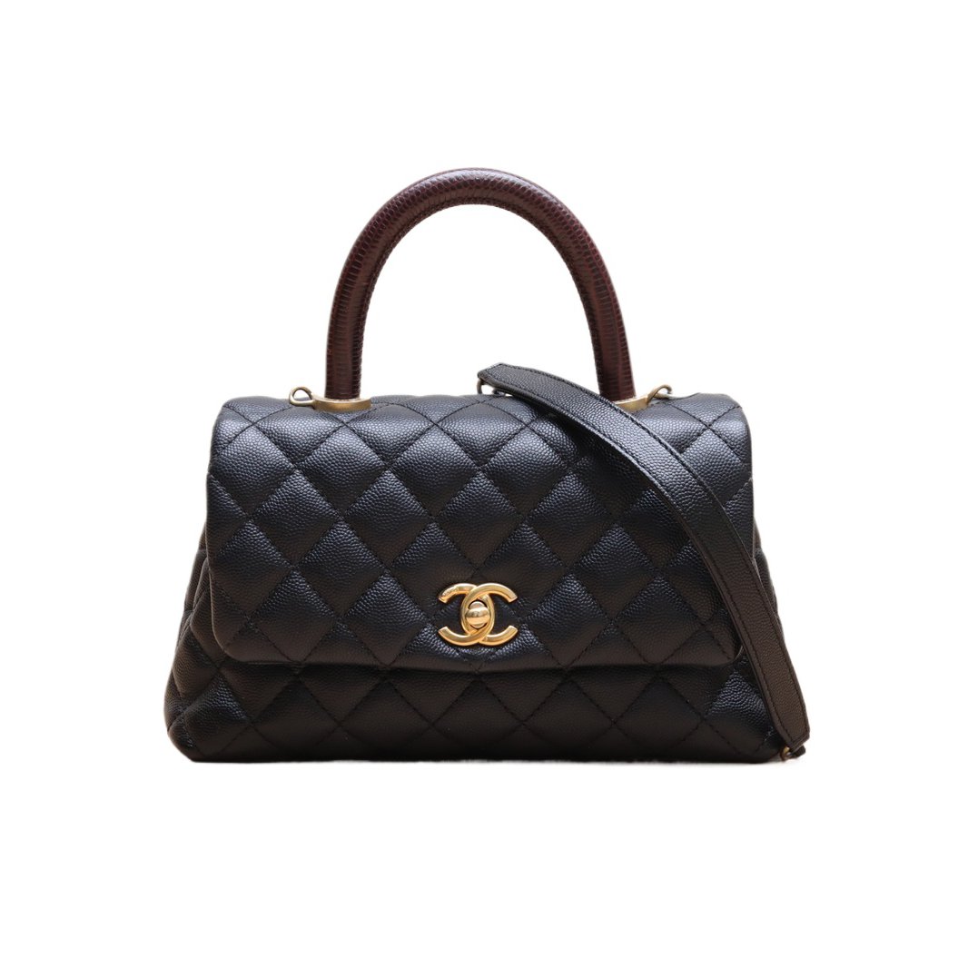 *CHANEL Coco Handle Small 24cm-Hana Vintage