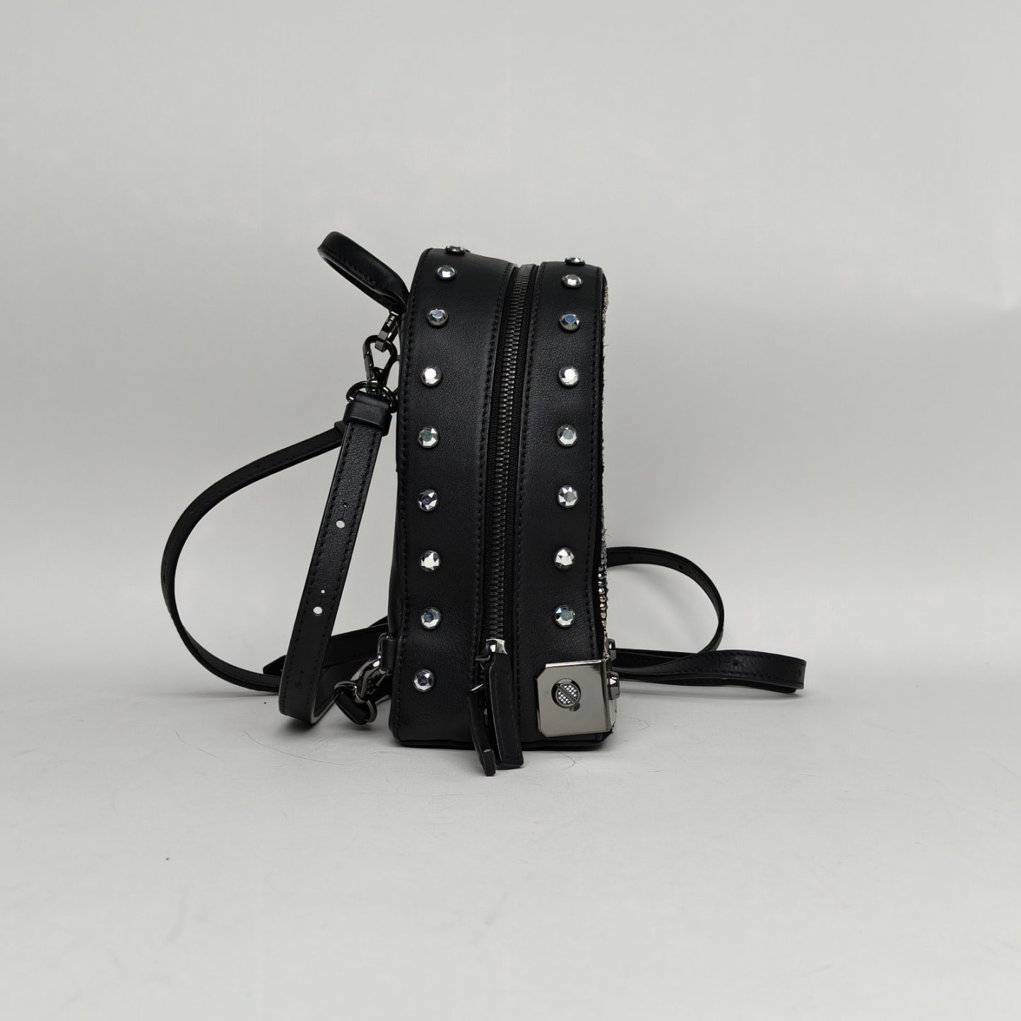 MCM Black mini backpack
