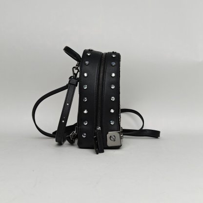 MCM Black mini backpack