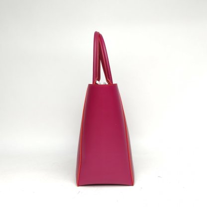 LOEWE Purple Sliver Hardware Tote Bag With Detachable Pouch Shoulder Bag-Hana Vintage