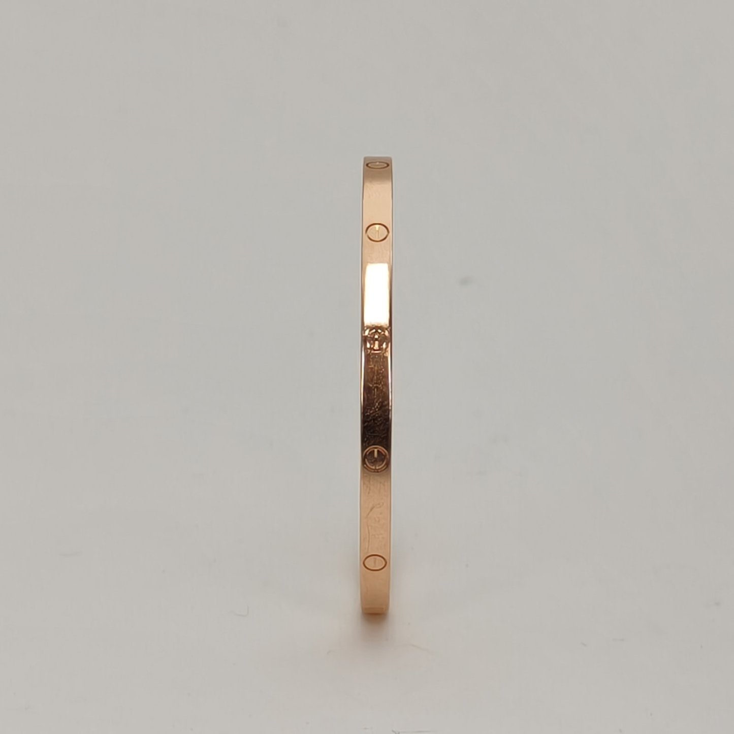 CARTIER LOVE 18K Gold Narrow Bracelet 18K Rose Gold-Hana Vintage