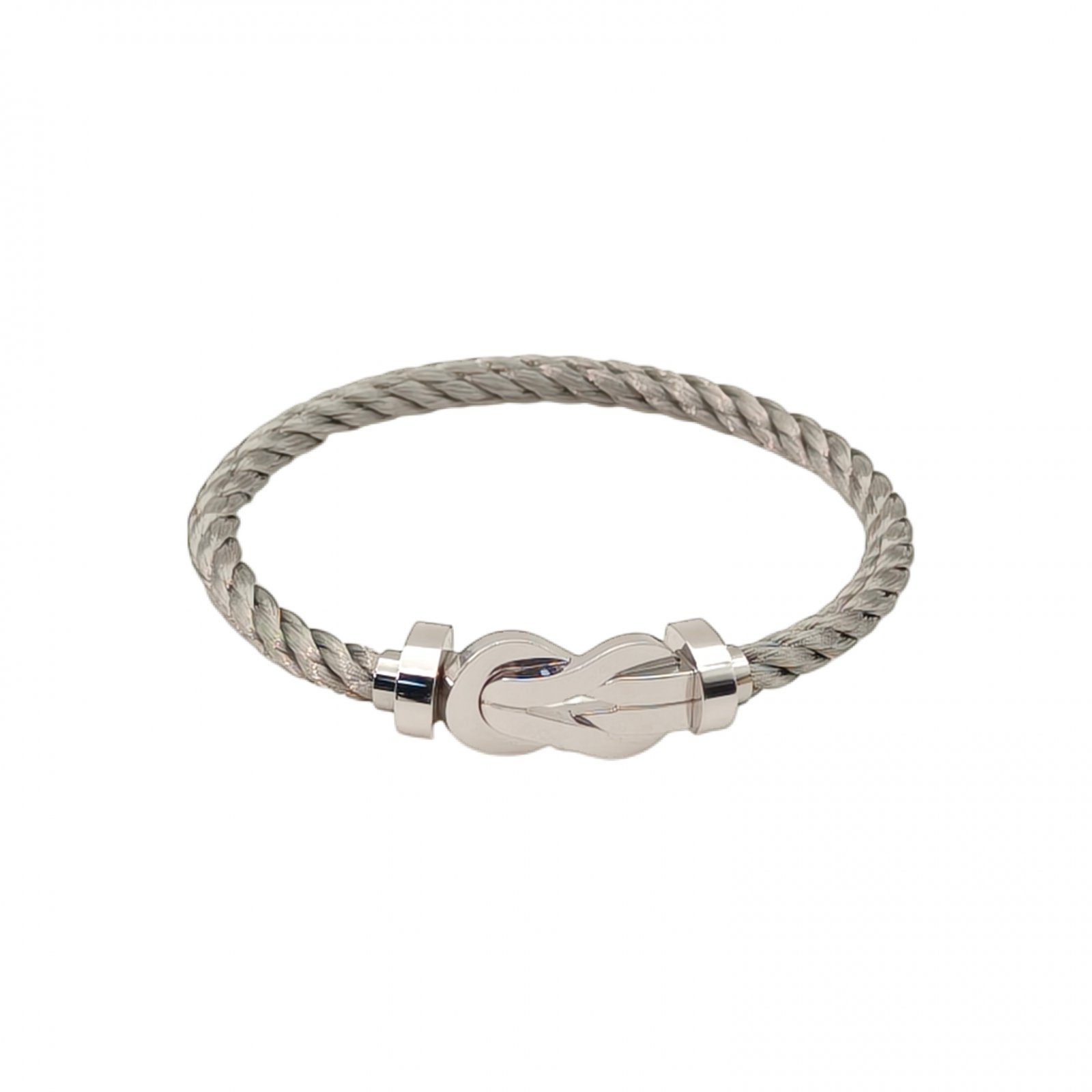 Fred Platinum Chance Infinie Bracelet Large Size 16 18K 18K White Gold-Hana Vintage