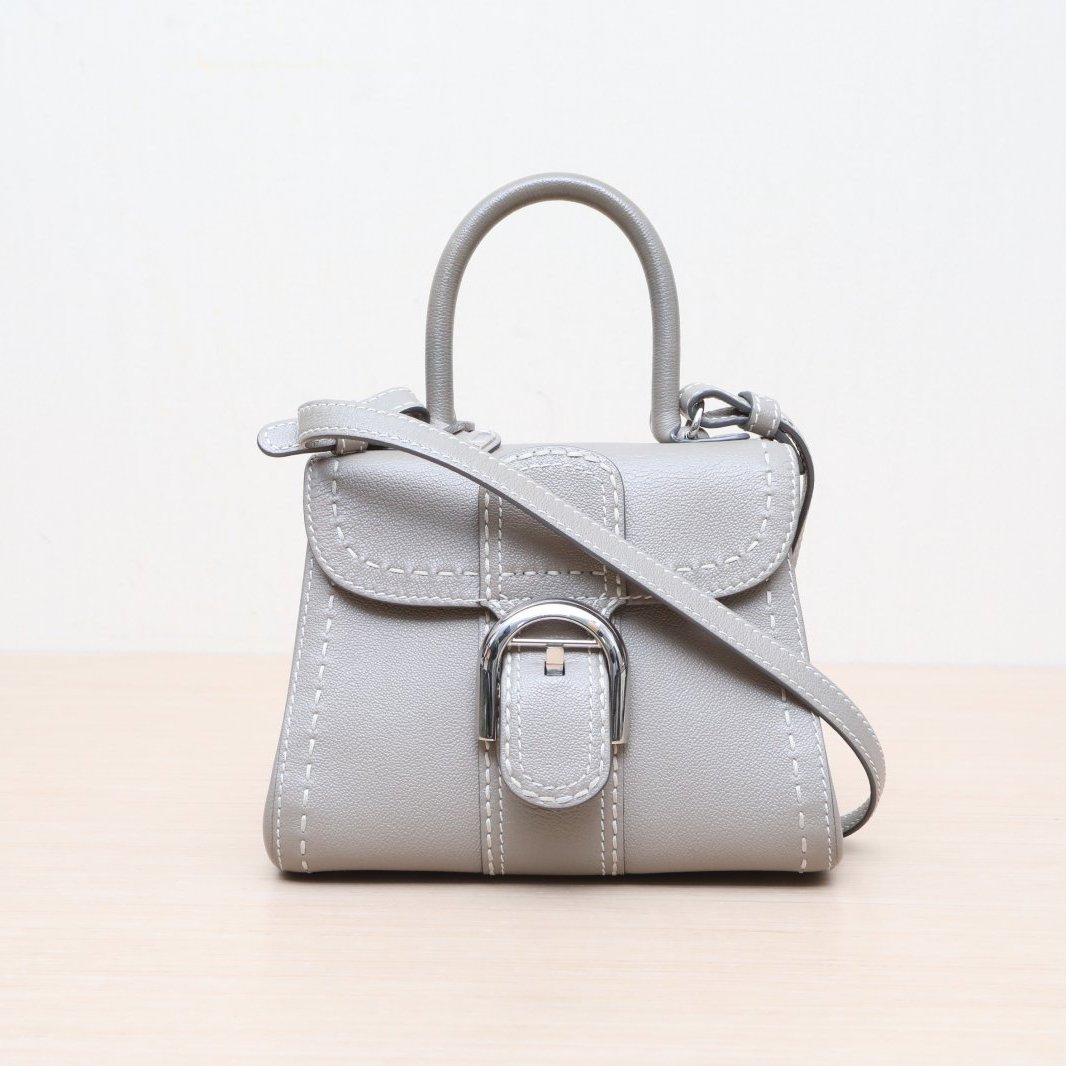 DELVAUX Brillant Mini 20 Exterior Stitching