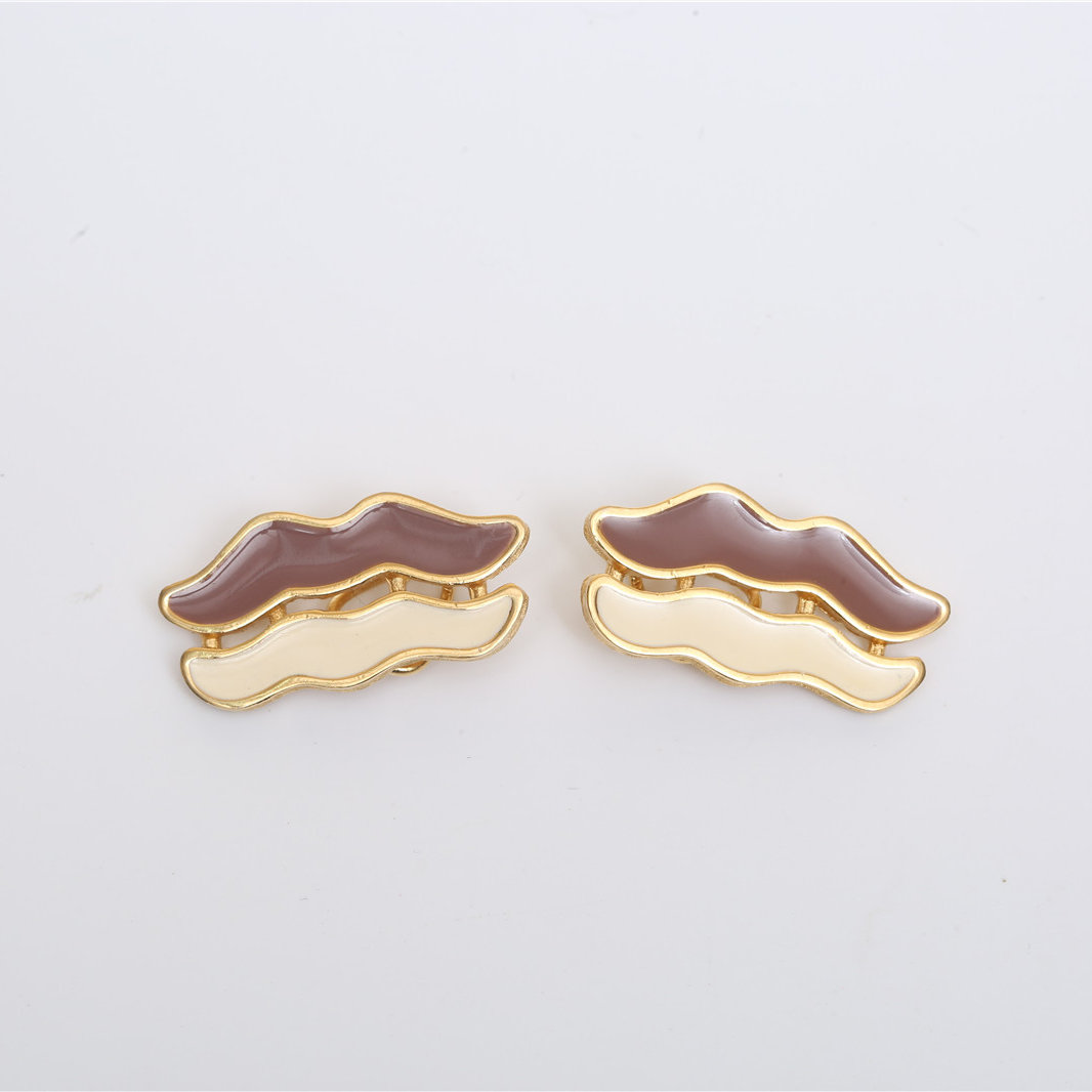 GIVENCHY Vintage Ear Clip + Brooch Set Alloy-Hana Vintage