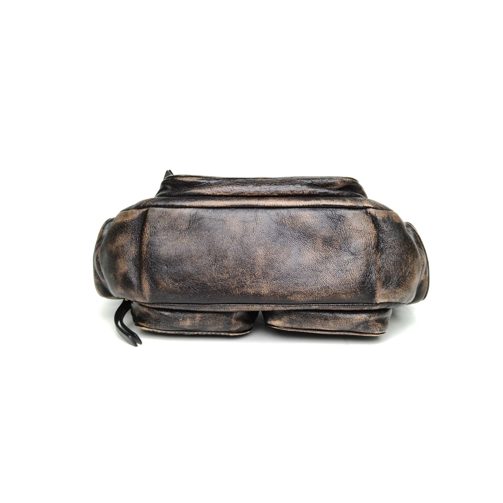 *MIUMIU Hobo Motorcycle Bag Embossed Engraved Logo-Hana Vintage