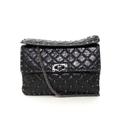 *VALENTINO ROCKSTUD SPIKE Medium Chain Handbag-Hana Vintage
