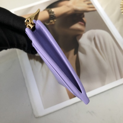 Bottega Veneta Card Case in Wisteria