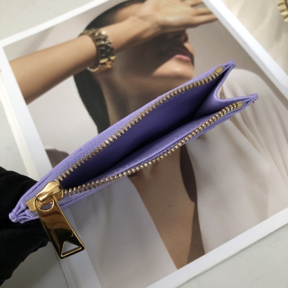 Bottega Veneta Card Case in Wisteria