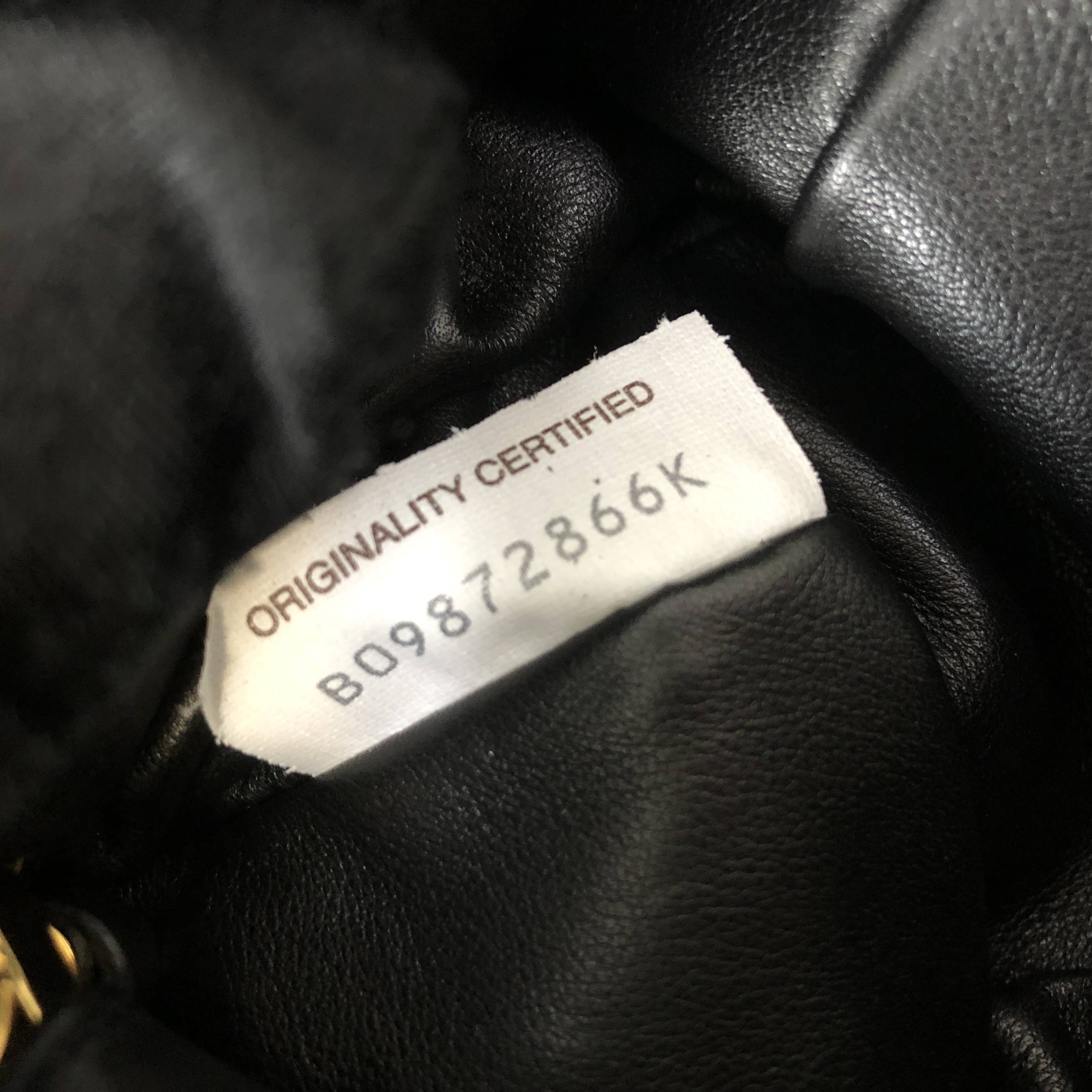 Bottega Veneta Clutch with Chain in Black