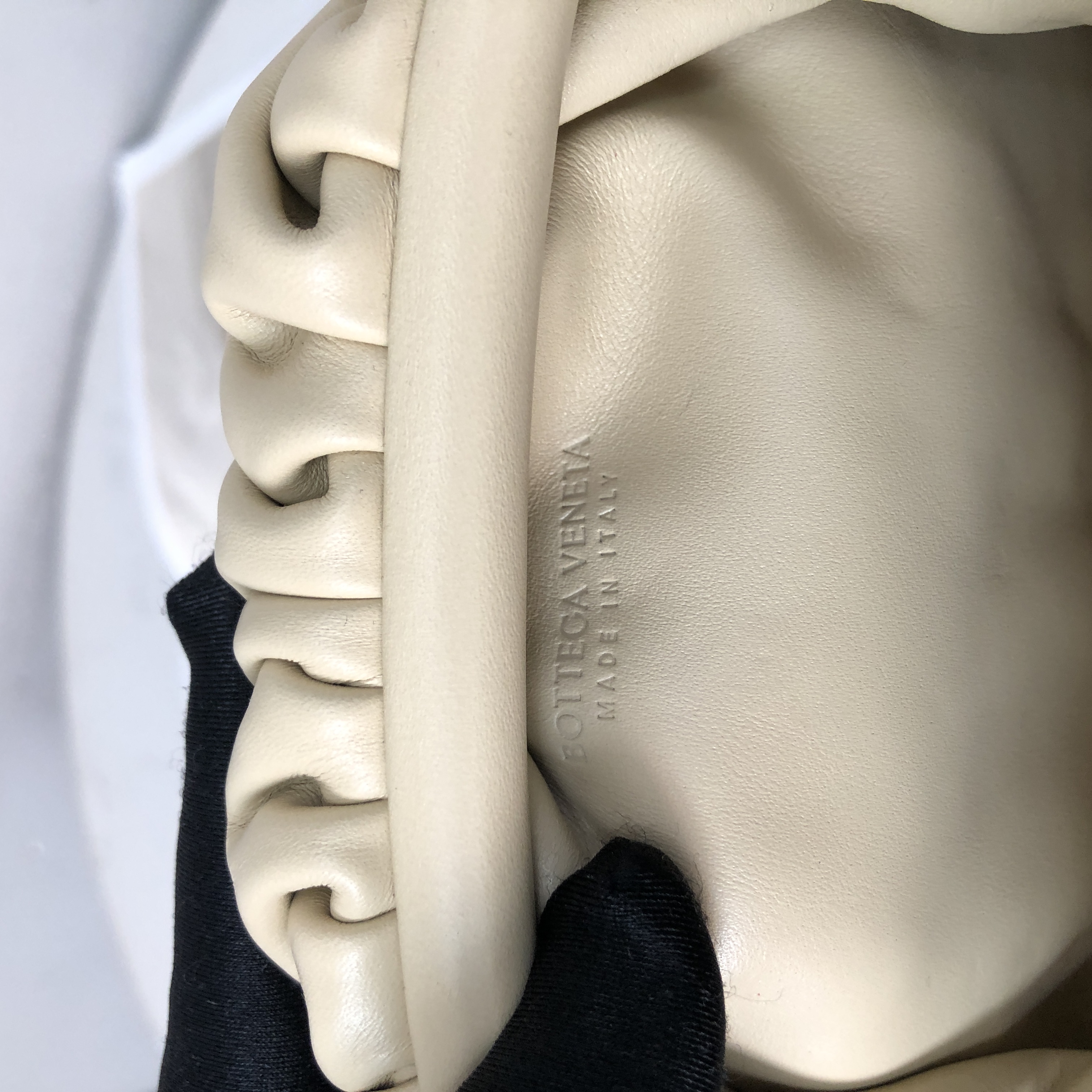 Bottega Veneta Mini Pouch in Oatmeal