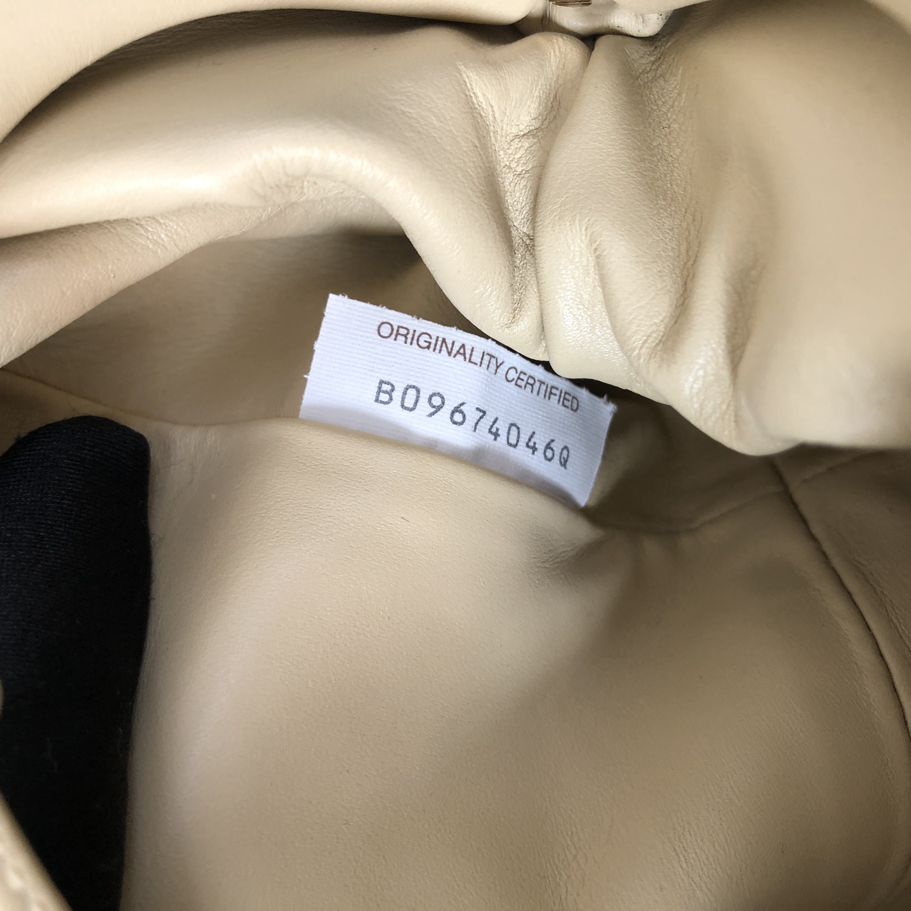 Bottega Veneta Mini Pouch in Oatmeal