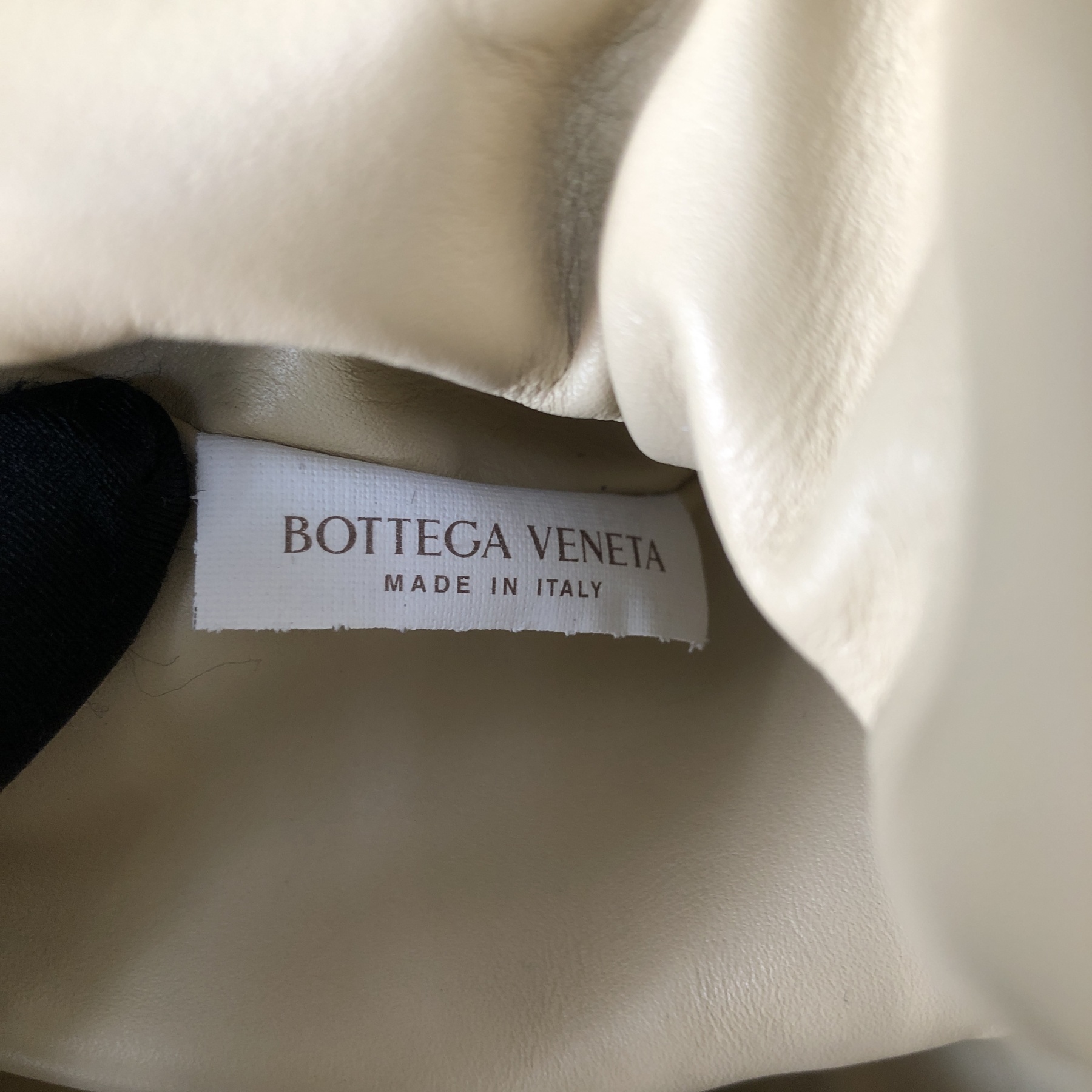 Bottega Veneta Mini Pouch in Oatmeal