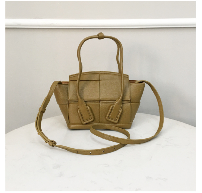 Bottega Veneta Mini Arco Bag in Acorn