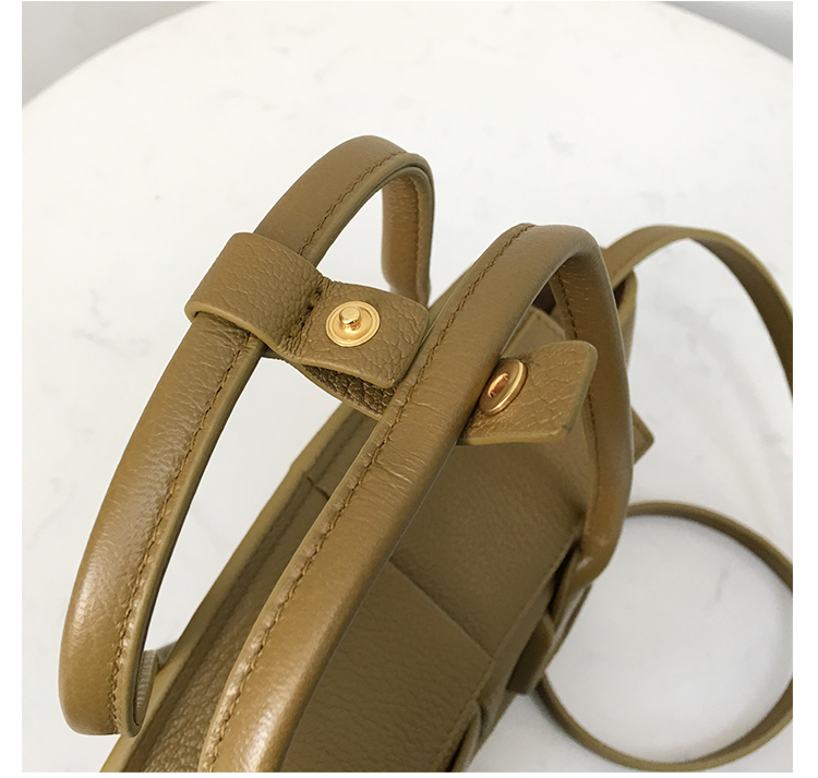 Bottega Veneta Mini Arco Bag in Acorn