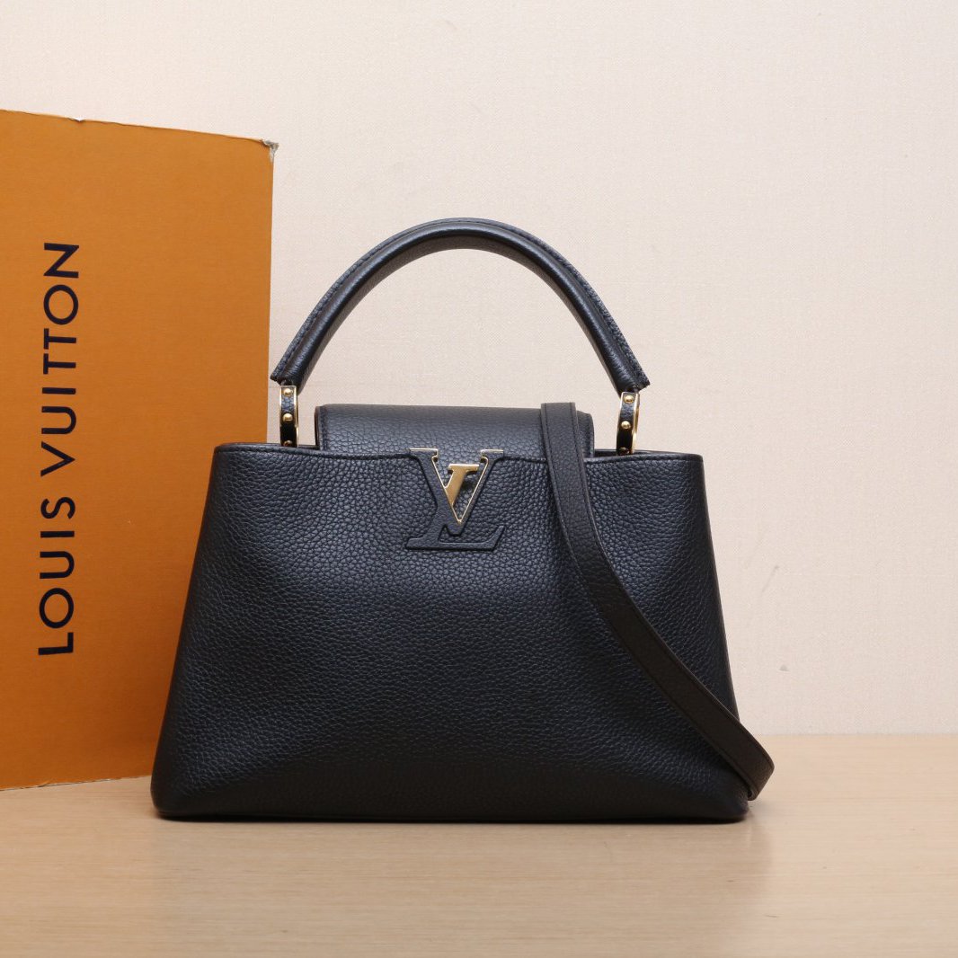 *LOUIS VUITTON Capucines Small 31.5-Hana Vintage