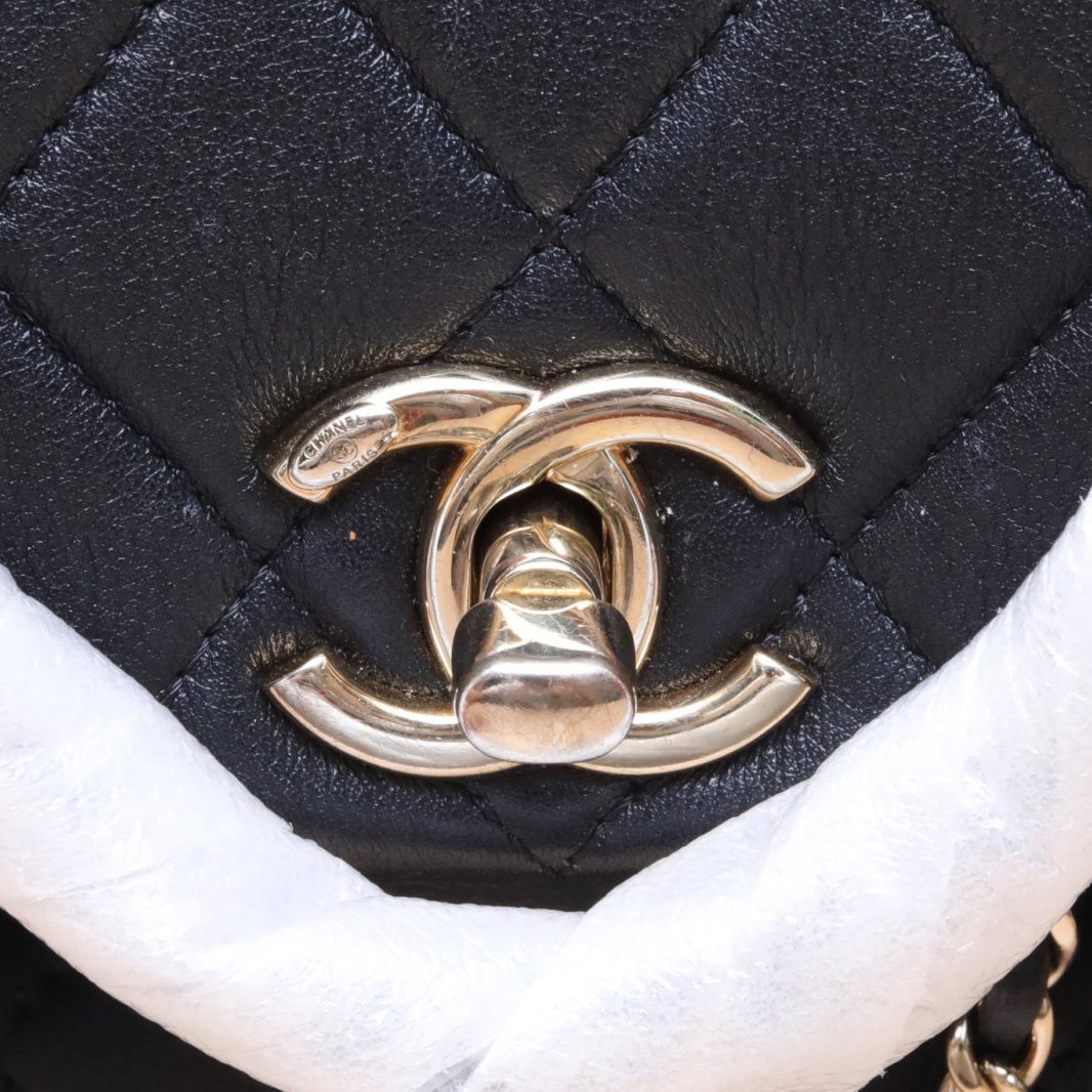 *CHANEL 23C Duma Drawstring Flap Backpack with Single Pocket, Small Size, 18cm-Hana Vintage