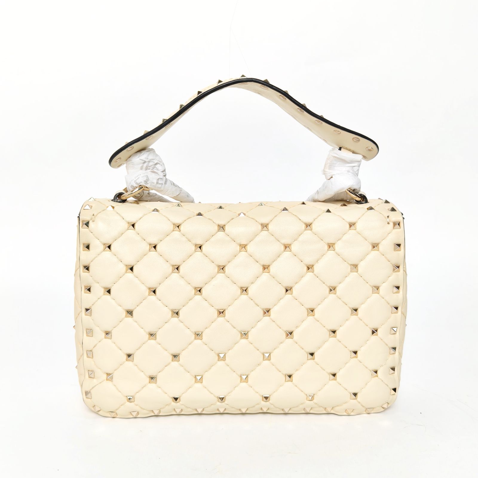 *VALENTINO ROCKSTUD SPIKE Medium Chain Handbag-Hana Vintage