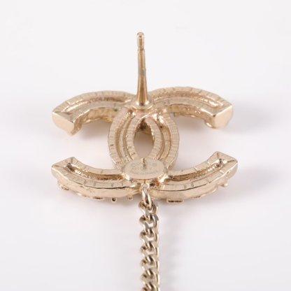 CHANEL 21V Chanel Single Earring Ear Chain with Clip-on Alloy