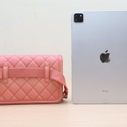 CHANEL Chanel Fanny Pack, Gradient Pink Flap with Gold Hardware, Gradient Color, 2019, Gold Hardware