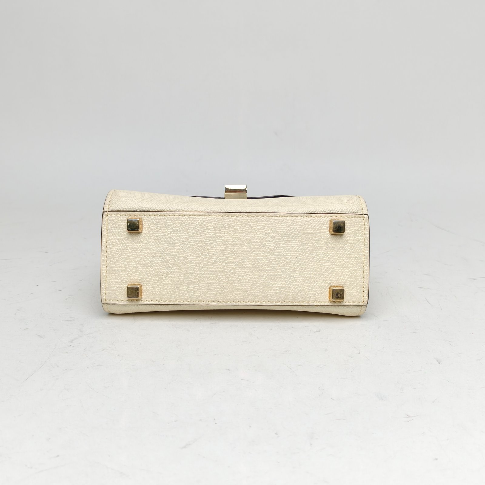 *Valextra Iside Rectangle Buckle Shoulder Bag Ultra Mini-Hana Vintage