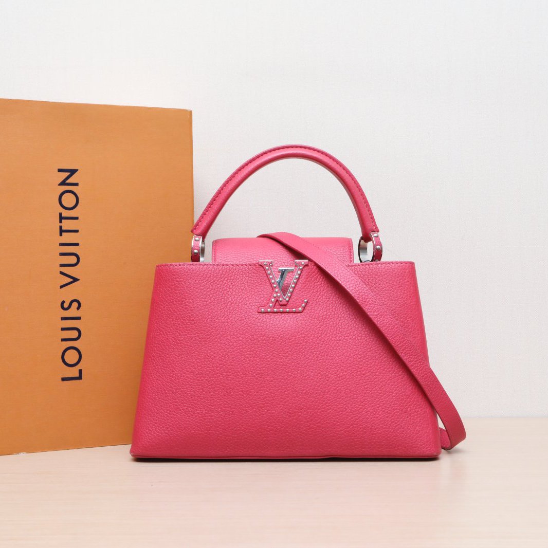 *LOUIS VUITTON Capucines Small 31.5-Hana Vintage