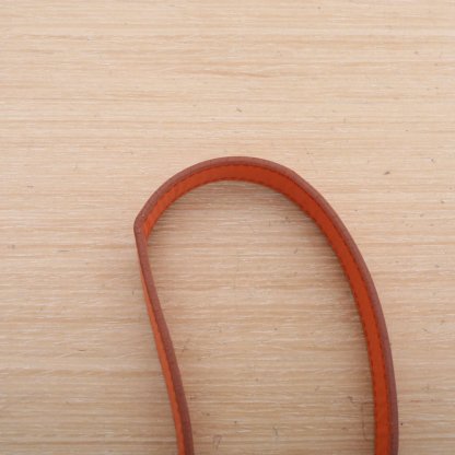 *Salvatore Ferragamo Orange Horsehoe Shoulder/Crossbody Bag-Hana Vintage