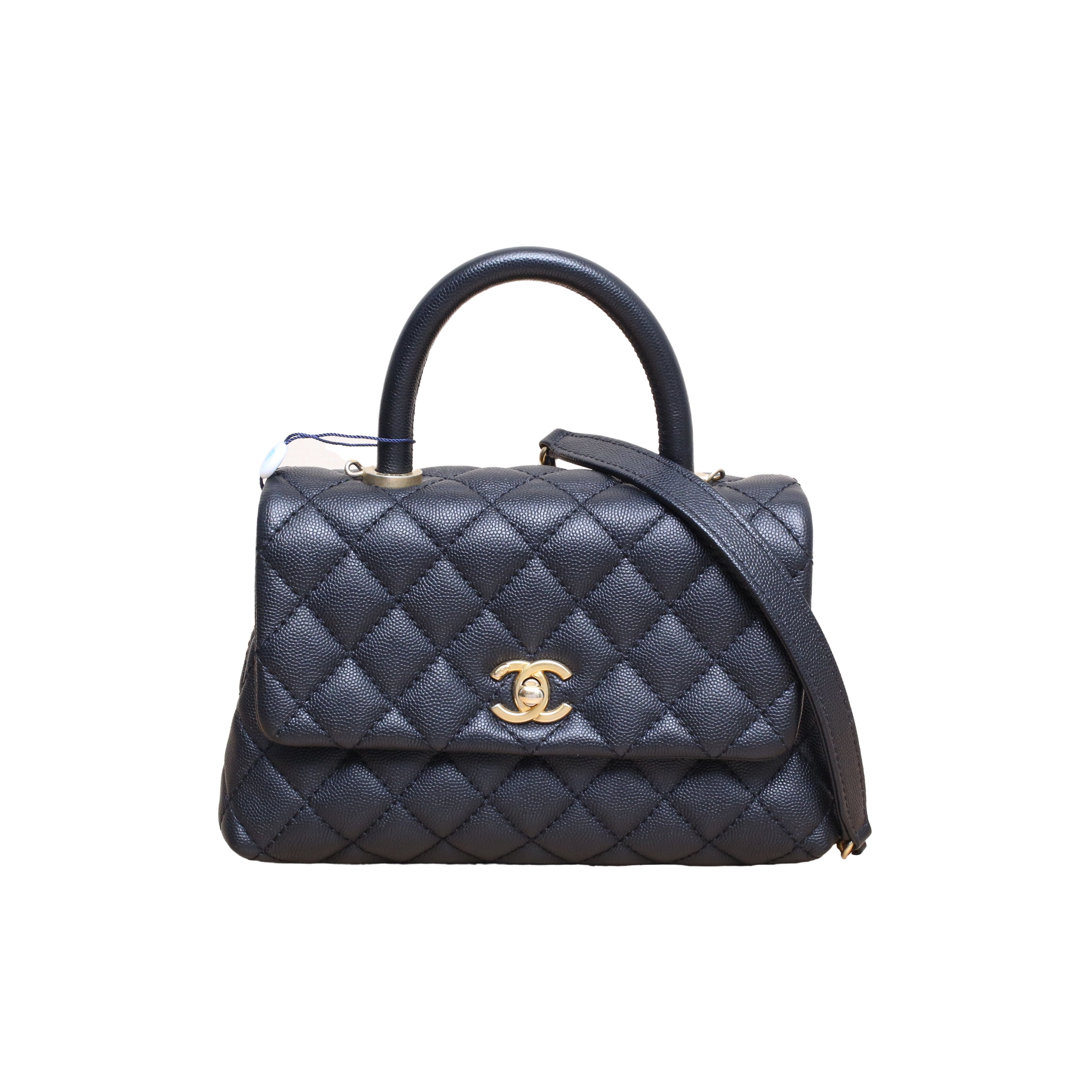 *CHANEL Coco Handle Small 24cm-Hana Vintage