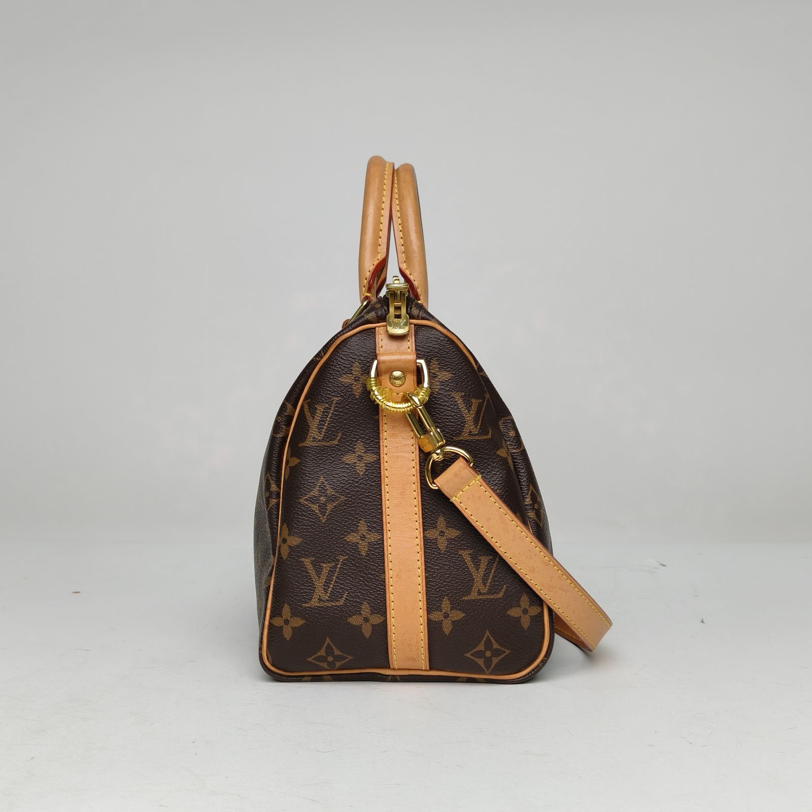 *LOUIS VUITTON Speedy 25 with Shoulder Strap-Hana Vintage