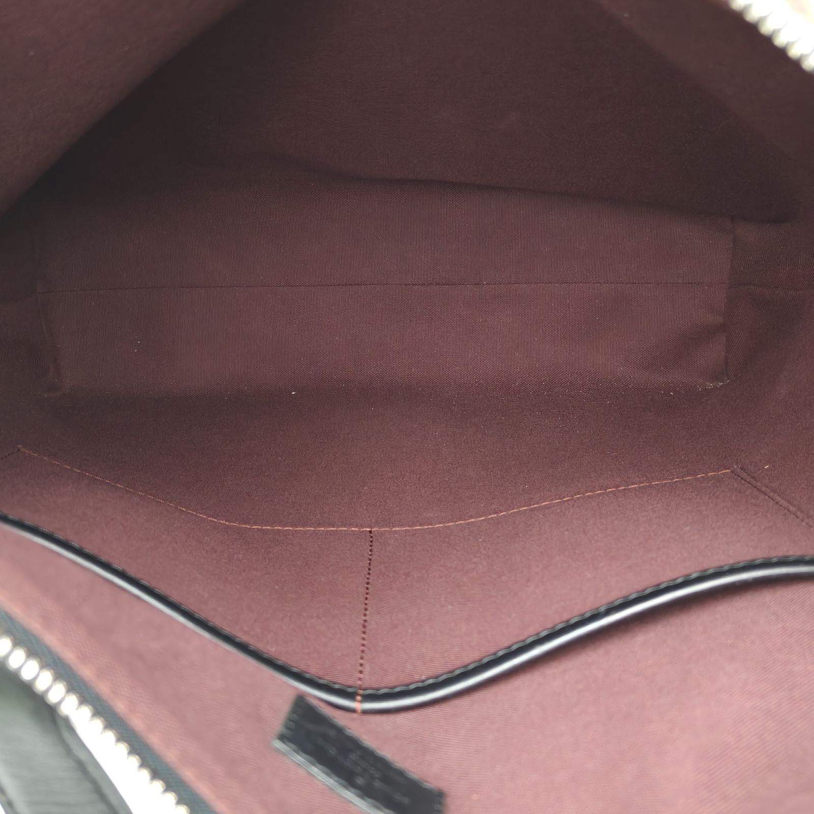 *LOUIS VUITTON Monogram PVC 2015 kitan Vertical Handheld Briefcase Pochette Metis-Hana Vintage