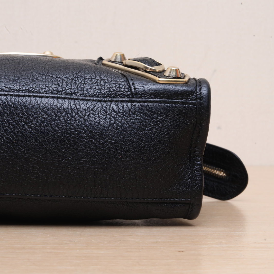 *BALENCIAGA CLASSIC CITY Motorcycle Bag Mini 25-Hana Vintage