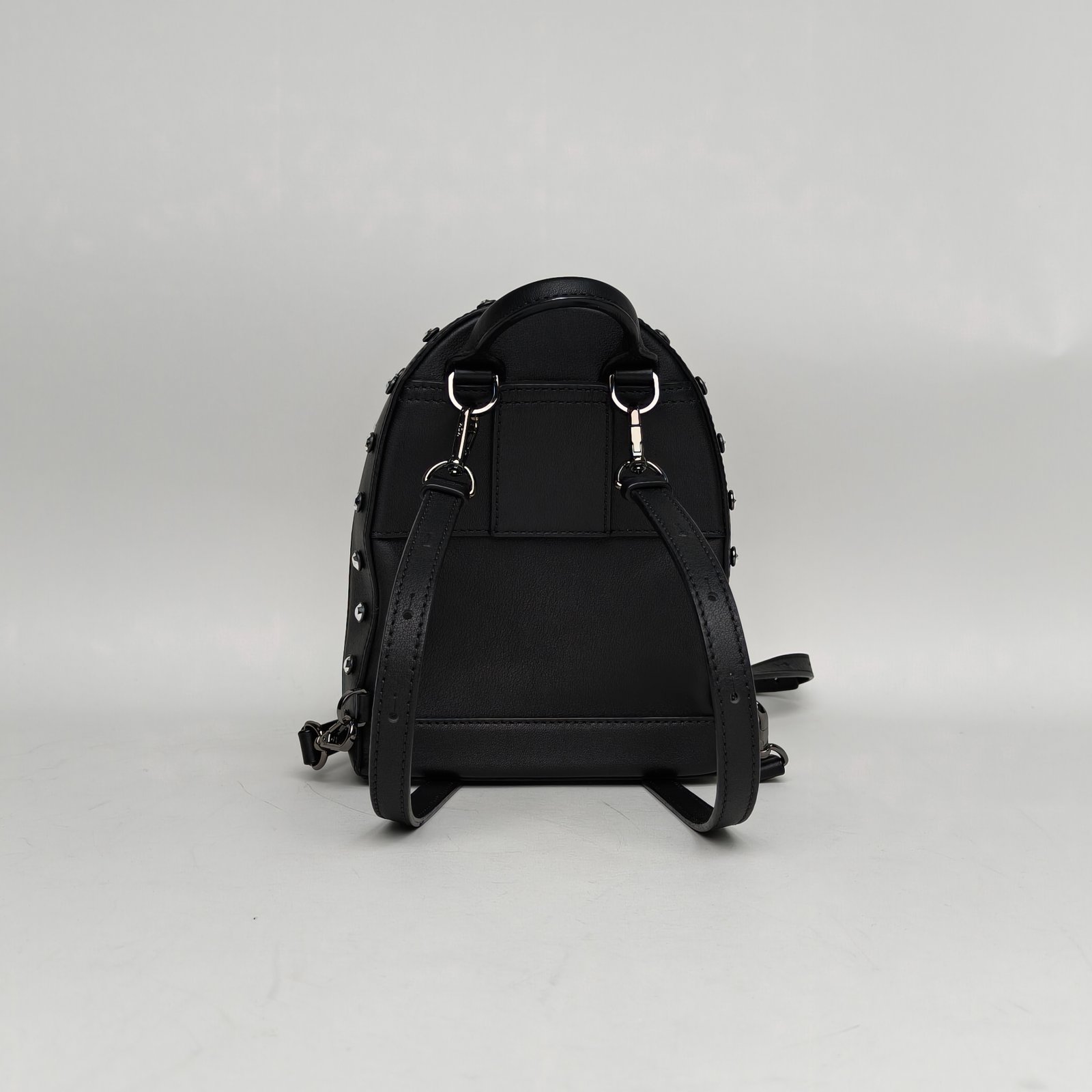 MCM Black mini backpack