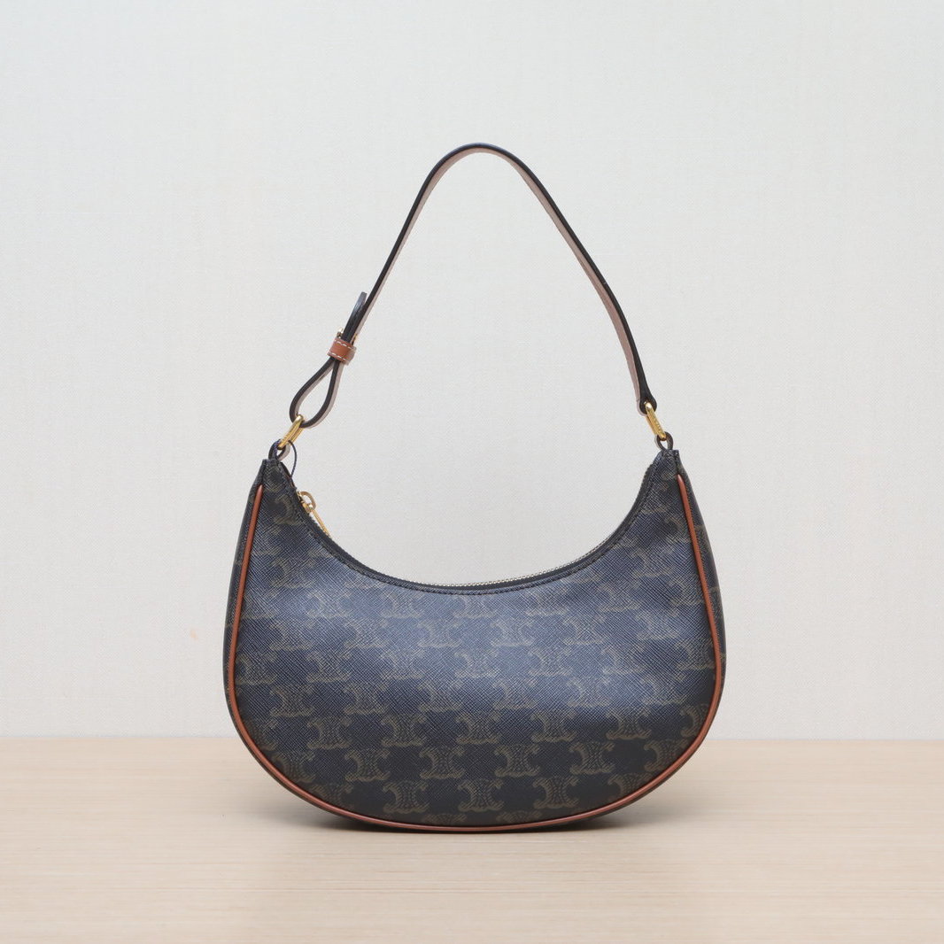 *CELINE AVA Shoulder Bag Medium Size with Arc de Triomphe Print-Hana Vintage