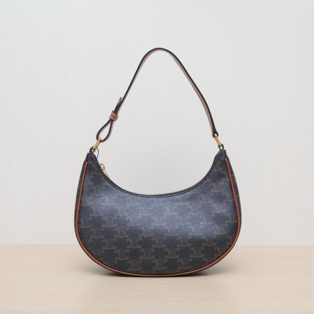 *CELINE AVA Shoulder Bag Medium Size with Arc de Triomphe Print-Hana Vintage