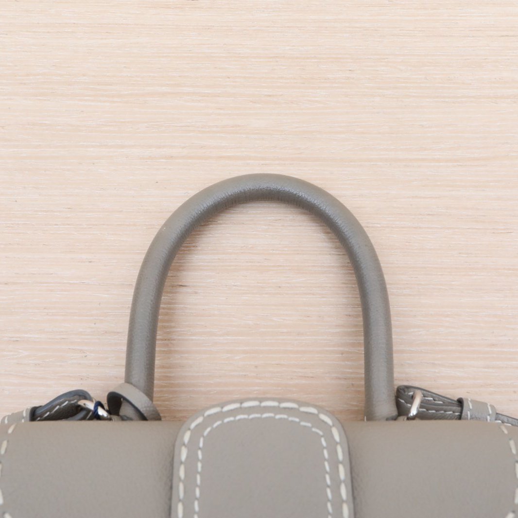 DELVAUX Brillant Mini 20 Exterior Stitching