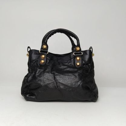 *BALENCIAGA CLASSIC VELO 34 Motorcycle Bag-Hana Vintage