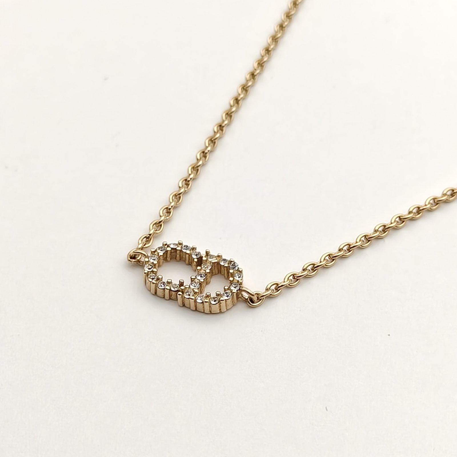 DIOR CD Crystal Bracelet Alloy-Hana Vintage