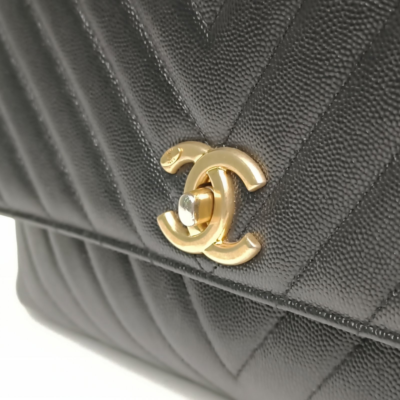 *CHANEL Coco Handle Medium 29cm-Hana Vintage