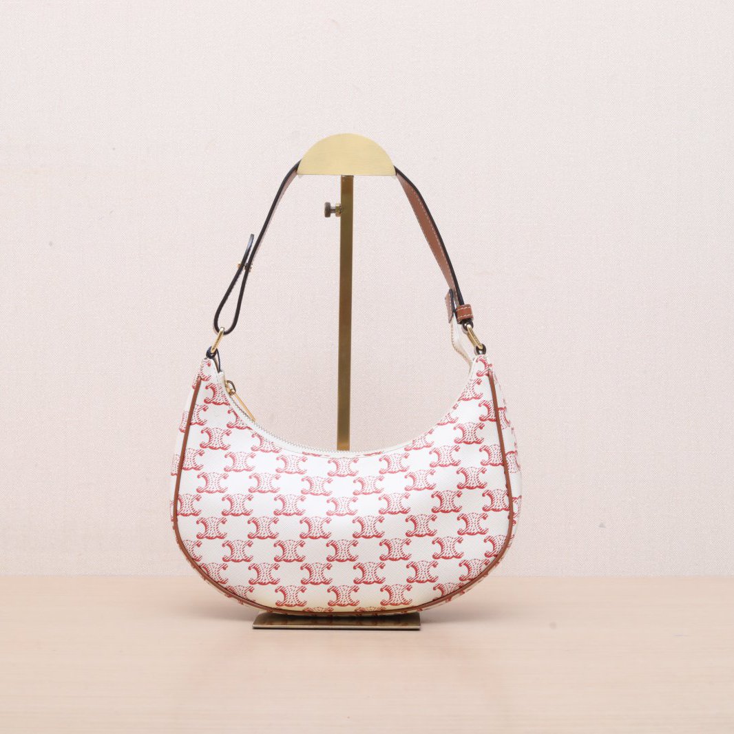*CELINE AVA Shoulder Bag Medium Size with Arc de Triomphe Print-Hana Vintage