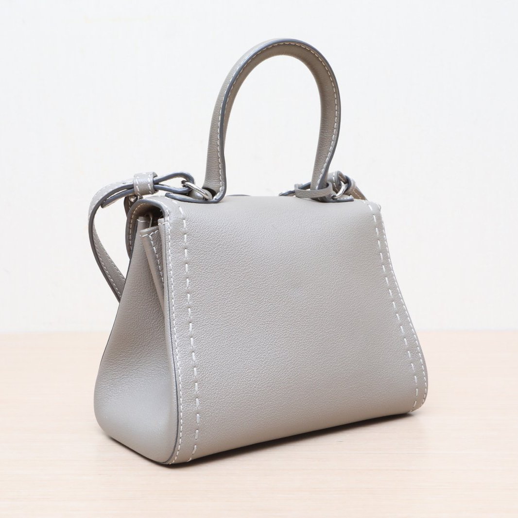DELVAUX Brillant Mini 20 Exterior Stitching