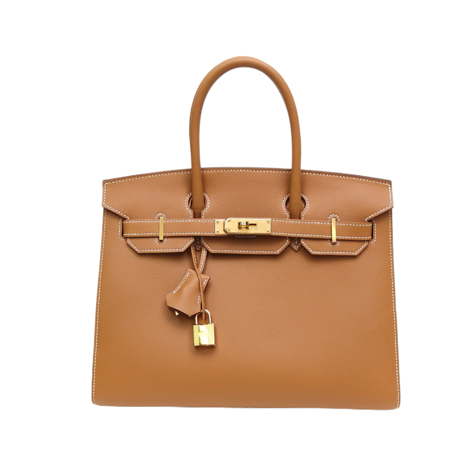 HERMES Birkin 30 Gold(37) Epsom Leather Stamp U,2022