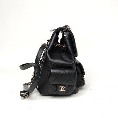 *CHANEL 23K Cargo Duma Tank Backpack Large 21cm-Hana Vintage