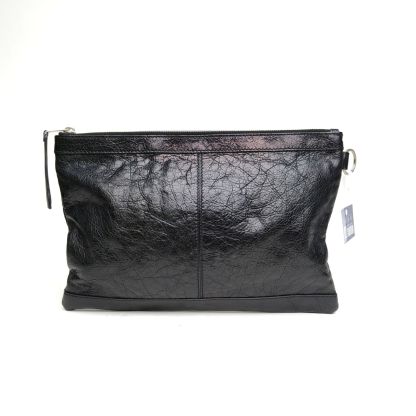 BALENCIAGA Black机车手拿包-Hana Vintage