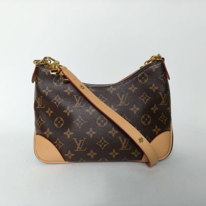 LOUIS VUITTON BOULOGNE Horn-shaped Bag with Detachable Shoulder Strap-Hana Vintage