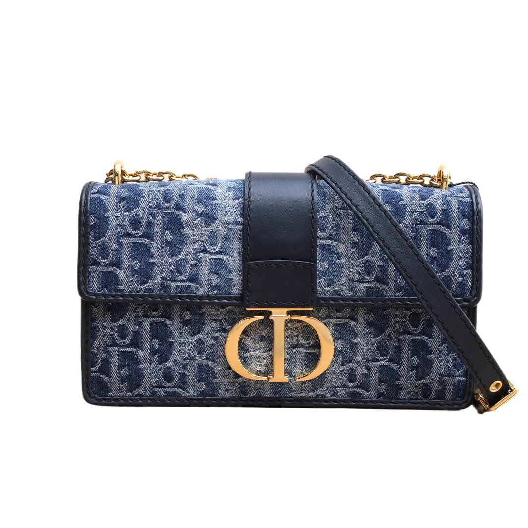 *DIOR 30 Montaigne East-West Chain Bag 21cm-Hana Vintage