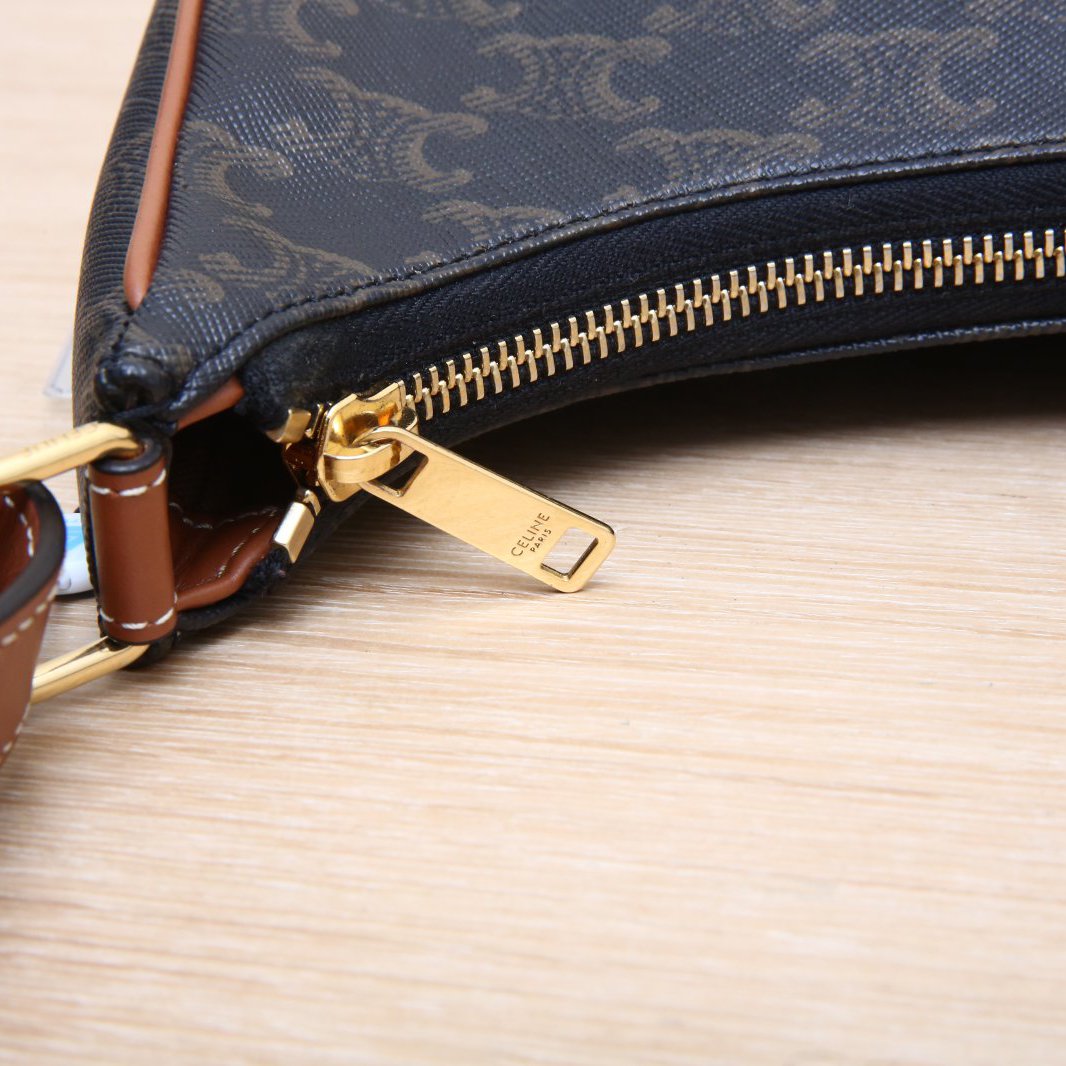 *CELINE AVA Shoulder Bag Medium Size with Arc de Triomphe Print-Hana Vintage