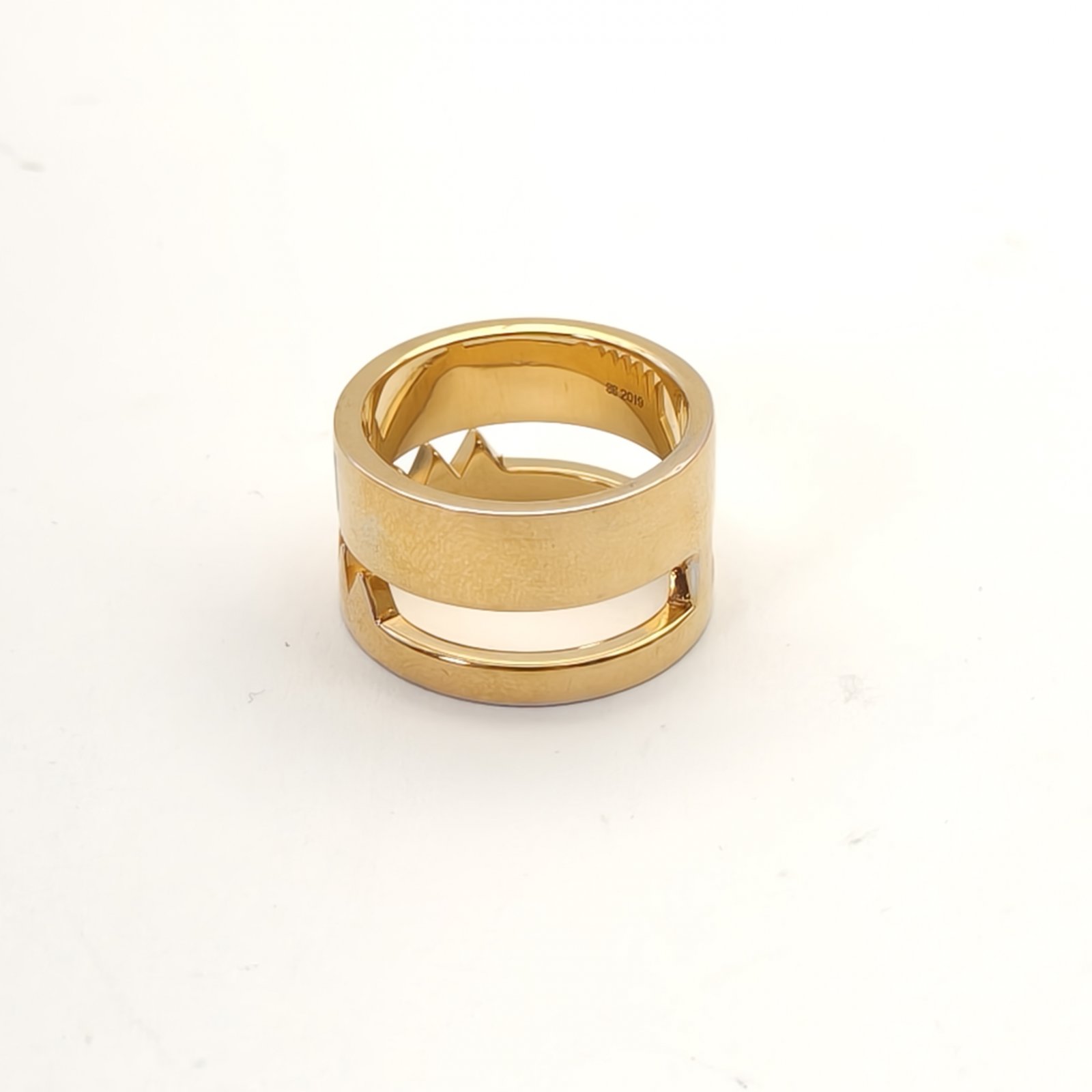FENDI Monster Ring Size M Alloy-Hana Vintage