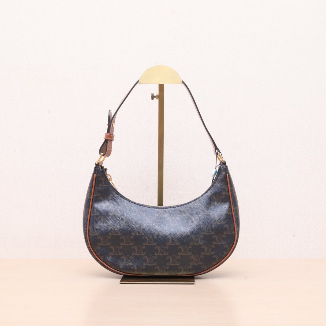*CELINE AVA Shoulder Bag Medium Size with Arc de Triomphe Print-Hana Vintage