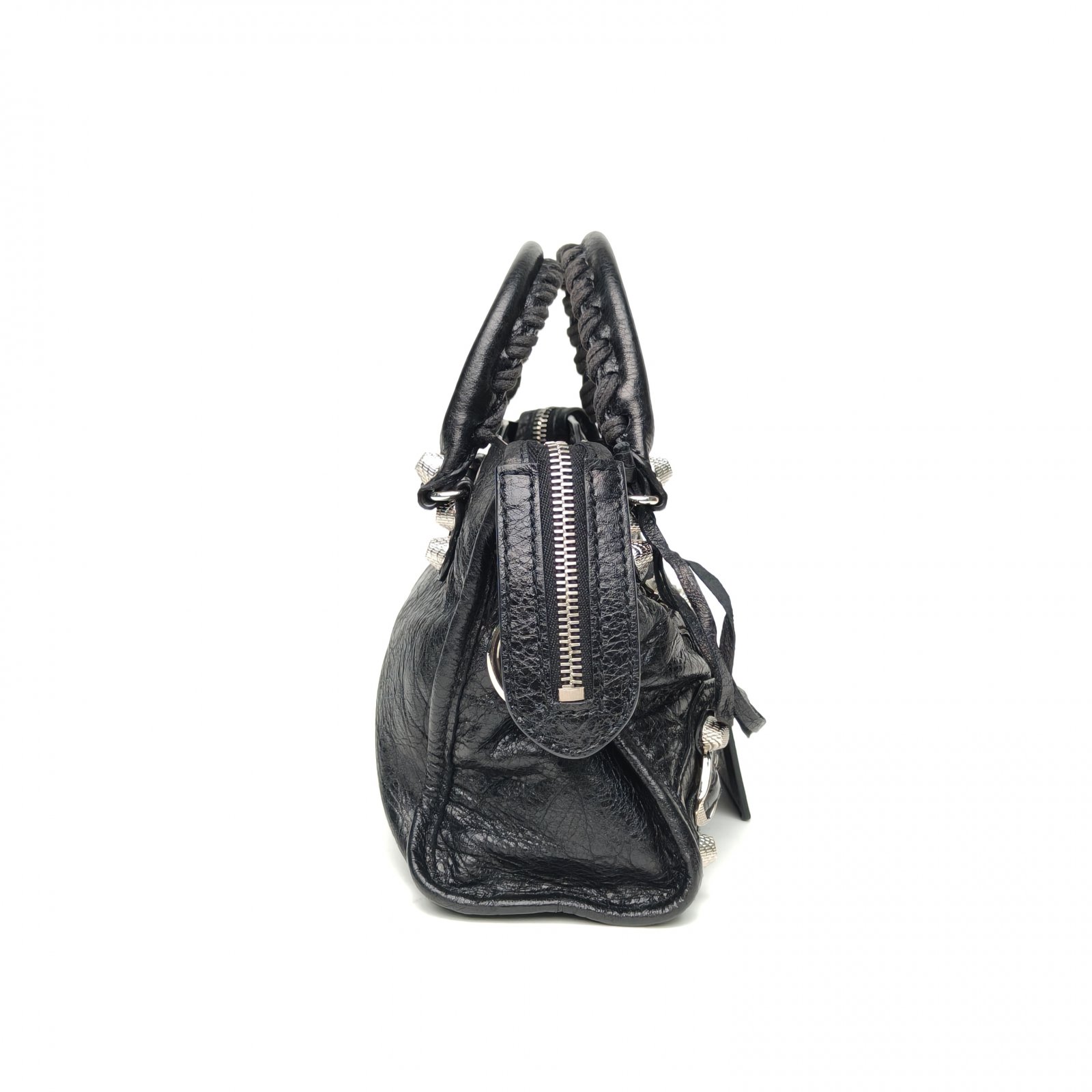 *BALENCIAGA CLASSIC CITY Motorcycle Bag Mini 25-Hana Vintage