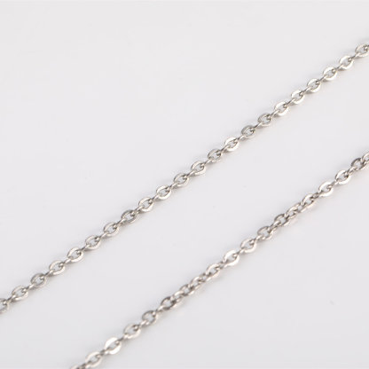 HERMES Anchor Badge Necklace Alloy-Hana Vintage