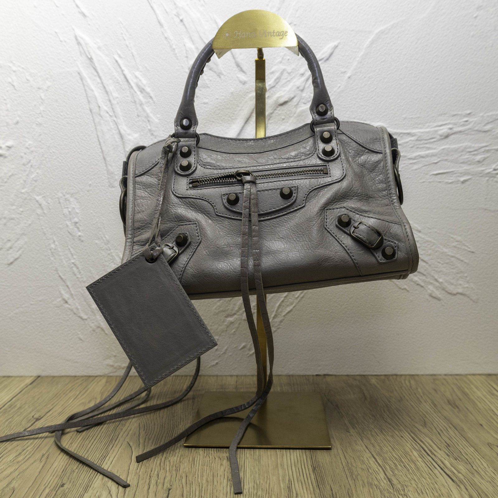 *BALENCIAGA Balenciaga Motorcycle Bag MINI-Hana Vintage